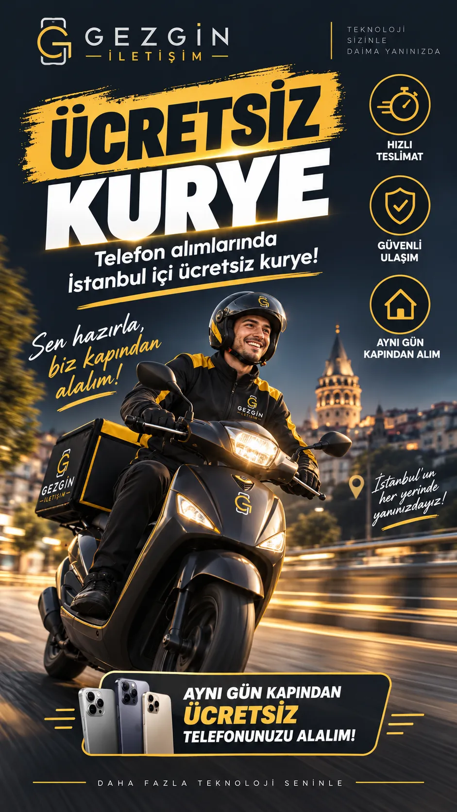Ücretsiz Kurye