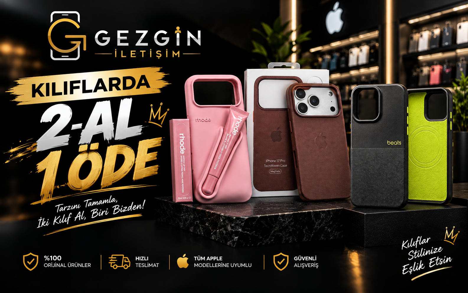 2 AL 1 ÖDE KAMPANYASI DEVAM EDİYOR!