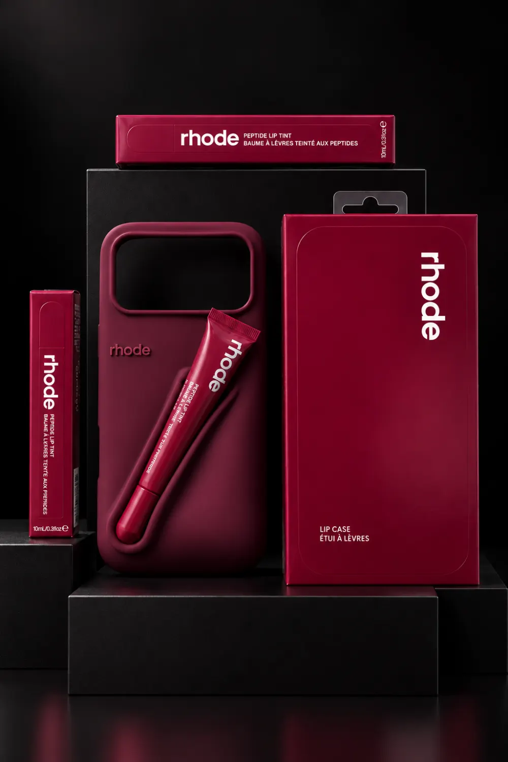 Lip Case Silikon Kılıf — Burgundy | iPhone 17 Pro