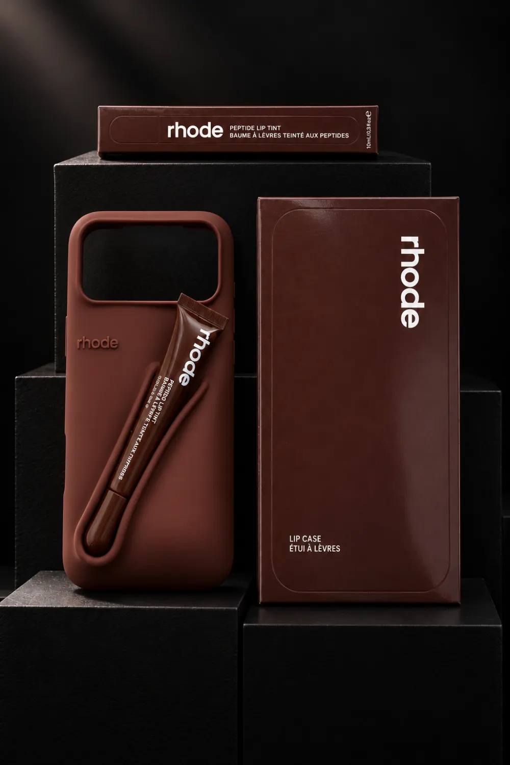 Lip Case Silikon Kılıf — Chocolate | iPhone 17 Pro