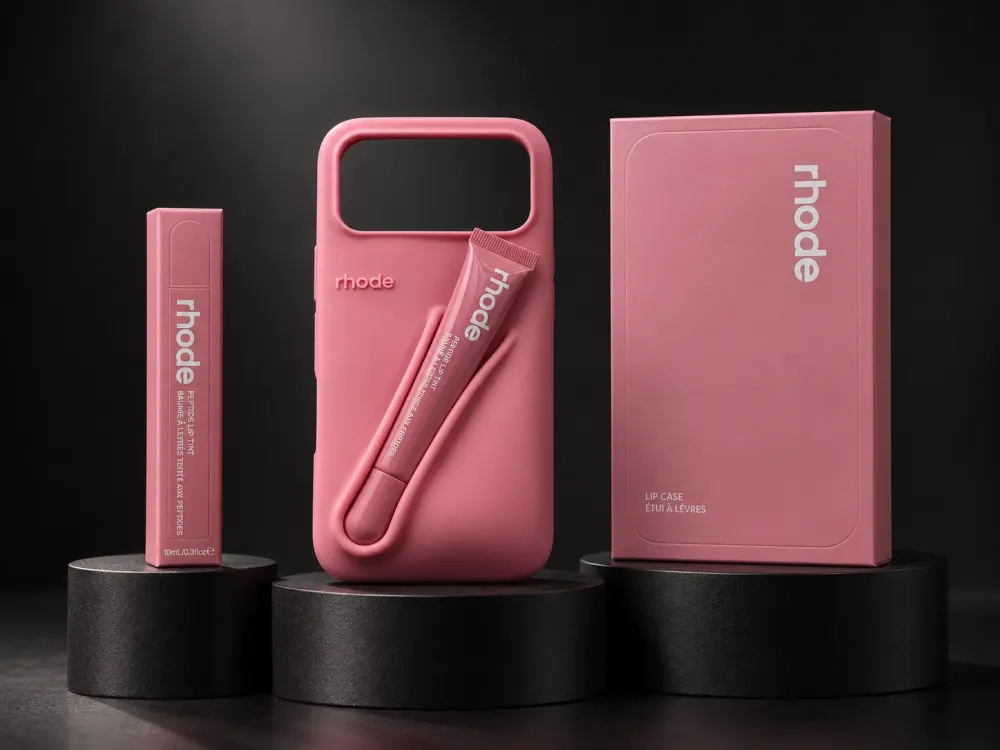 Lip Case Silikon Kılıf — Bubblegum Pembe | iPhone 17 Pro