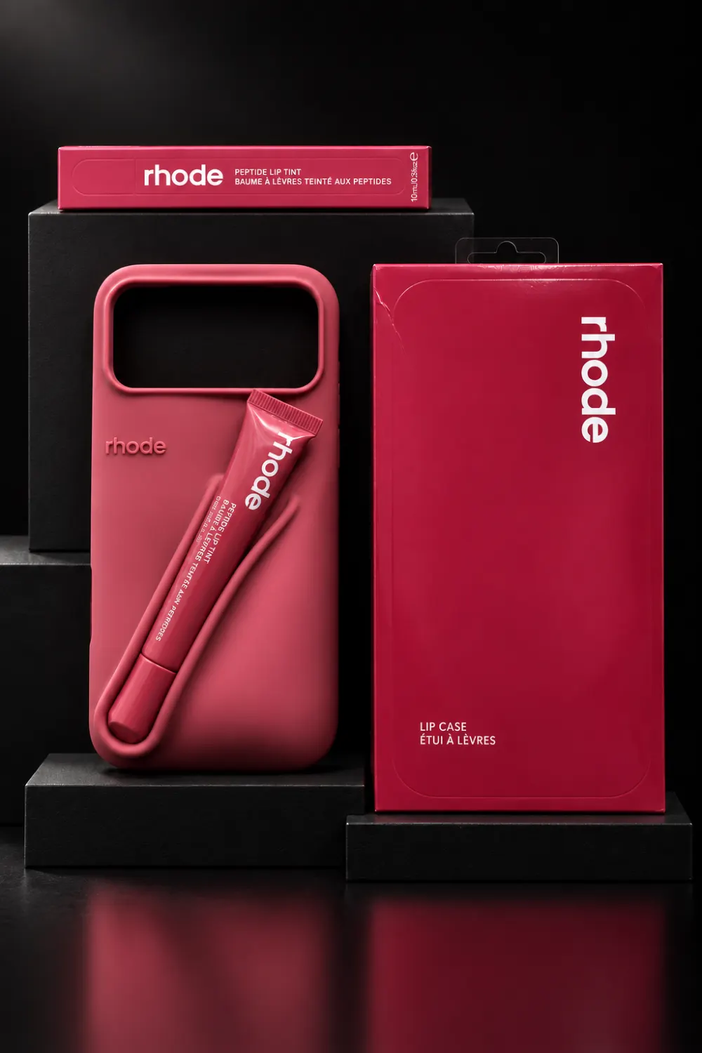Lip Case Silikon Kılıf — Raspberry Pink | iPhone 17 Pro Max